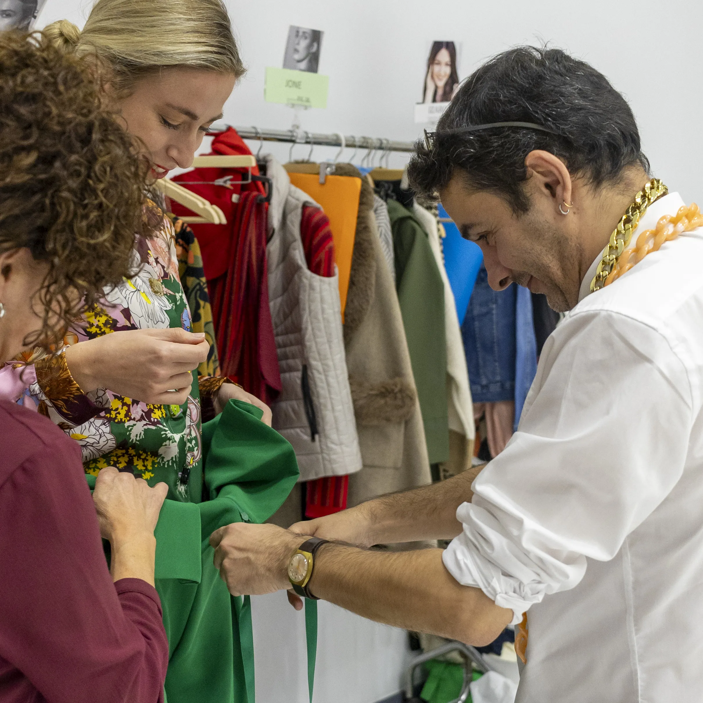 El equipo de trabajo en acción